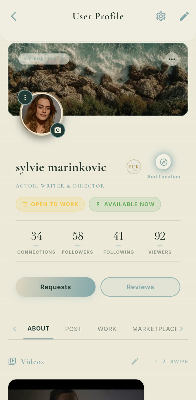 A FLIK profile